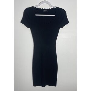 The Workshop Dress Women's Size Medium Black Form Fitting Soft Comfy NWT